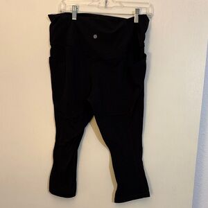Athleta Black Capris